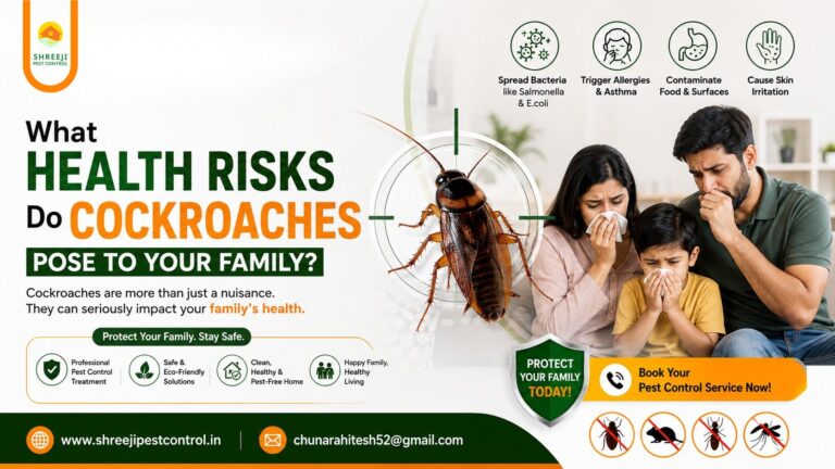 What Health Risks Do Cockroaches Pose to Your Family?